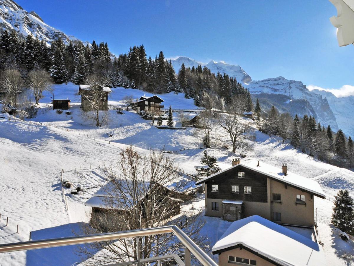 Apartment Mittaghorn-3 By Interhome Wengen Eksteriør bilde
