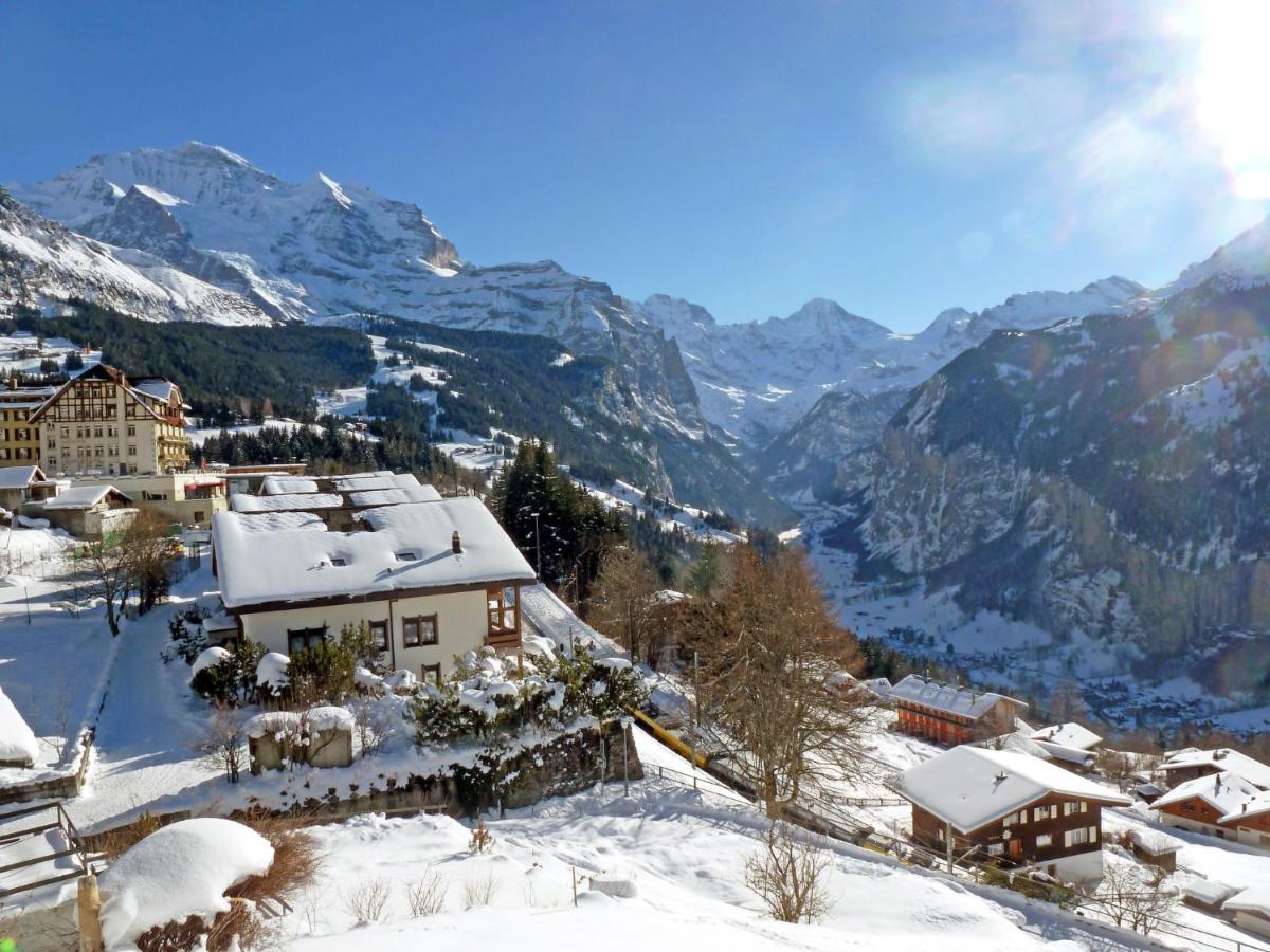 Apartment Mittaghorn-3 By Interhome Wengen Eksteriør bilde